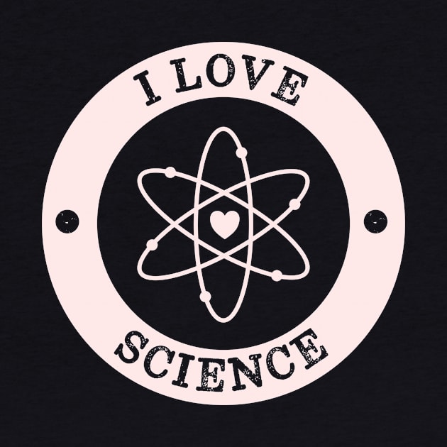I Love Science Retro Vintage by happinessinatee